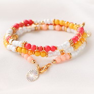 New 9 March - Spring jitters with these pretty Opaque glass beads